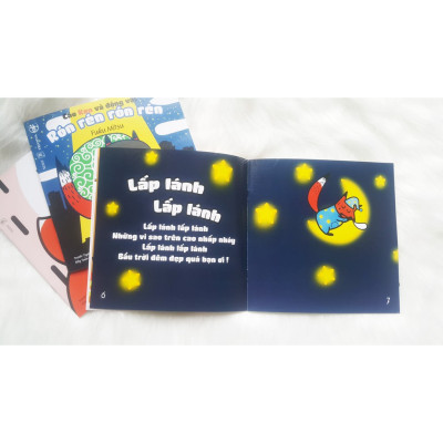 Combo (3 Tập): Sách Ehon - Âm Thanh Cùng Cáo Ken Dành Cho Trẻ Từ 0 - 6 Tuổi