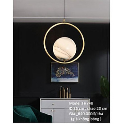 Ảnh thật Đèn thả trang trí, đèn phòng nghỉ TH735 - TH748 DT