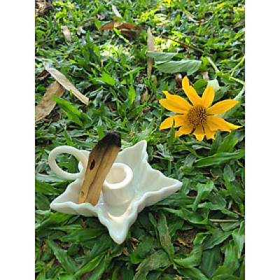 Chân đế đỡ Palo Santo - Palo santo holder - Gỗ trắc xanh