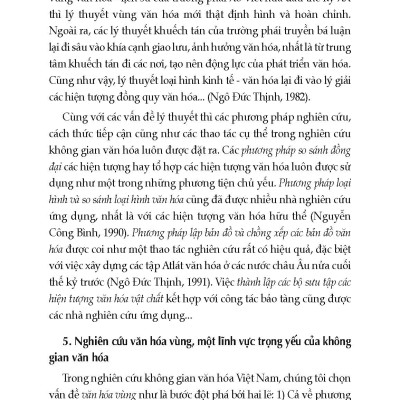 Văn Hóa Vùng Và Phân Vùng Văn Hóa Việt Nam (Tái bản 2025)