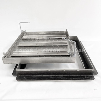 Nắp bể ngầm Zavak Inox 304. MHD 600x600