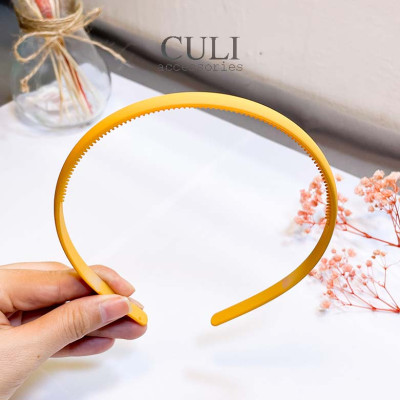 Băng đô cài tóc, Bờm cài tóc bản 1cm nhiều màu xinh xắn cho nữ - Culi accessories