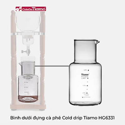 Bình dưới đựng cà phê của tháp Cold Drip Tiamo HG6331