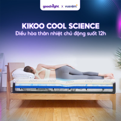Nệm Foam Goodnight Active Hybrid thoáng mát, êm ái