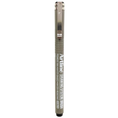 Bút Vẽ Kĩ Thuật Brush Artline EK-23FN - Màu Đen