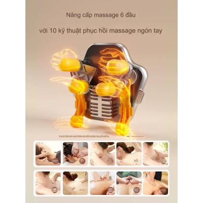 ￼Máy Massage Cố Vai Gáy ,Cải Thiện Sức Khoẻ , Dành Cho Văn Phòng Thư Giãn PERFECT BODY