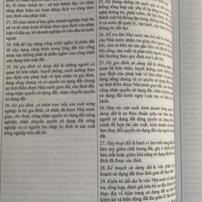 So sánh Luật Đất Đai năm 2013 – năm 2024