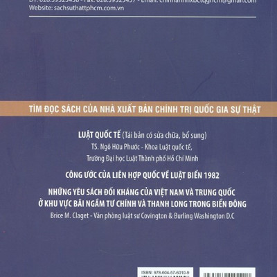 Luật Biển (Sách Chuyên Khảo)