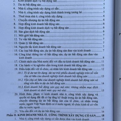 Sách Quy Định Chi Tiết Luật Kinh Doanh Bất Động Sản – Mẫu Hợp Đồng Mua, Bán Cho Thuê Nhà Trong Kinh Doanh Bất Động Sản (V2520T)