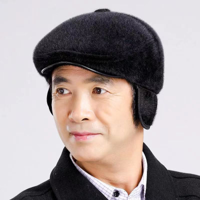 Mũ nồi  giữ ấm nam nữ , trung niên , người già có che  tai dày giữ ấm mùa đông , chất vải nỉ 2 lớp cao cấp , thời trang phong cách lịch lãm sang trọng