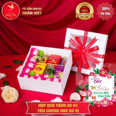 HỘP QUÀ TẶNG YẾN - MÓN QUÀ Ý NGHĨA CHO NGÀY QUỐC TẾ PHỤ NỮ 8/3 YẾN SÀO NHÂN VIỆT