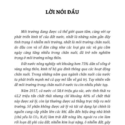 Nông Nghiệp Xanh, Sạch - Vệ Sinh Môi Trường Trong Chăn Nuôi (Tái bản 2025)