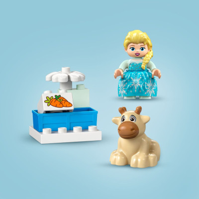 Đồ Bộ Lắp Ráp Bữa Tiệc Tại Lâu Đài Băng Giá Của Anna Và Elsa LEGO DUPLO 10455 (54 chi tiết)