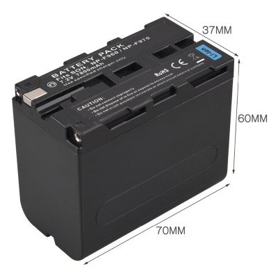 Pin Cho Máy Quay Phim Sony NP-F970 NP-F960 7800mAh Cao Cấp - Hàng Nhập Khẩu