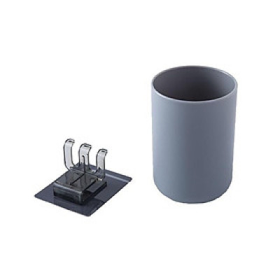 Cốc Đựng Nước Và Móc Dán Tường Treo Bàn Chải Đánh Răng Trong Nhà Tắm Siêu Chắc, Với Miếng 3M Dán Tường Chắc Chắn Tiện Dụng. TakyHome 5216