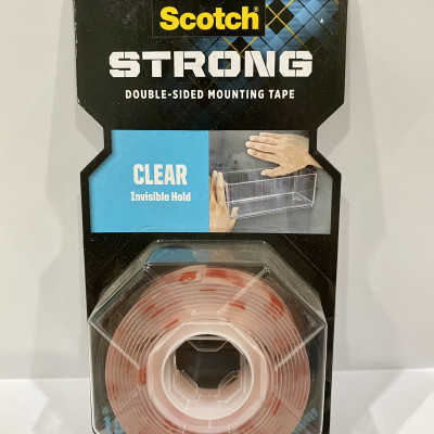 Băng dính hai mặt siêu dính trong suốt 3M SCOTCH 410-S19, 19 mm x 1.5 m, 19mm x 4m