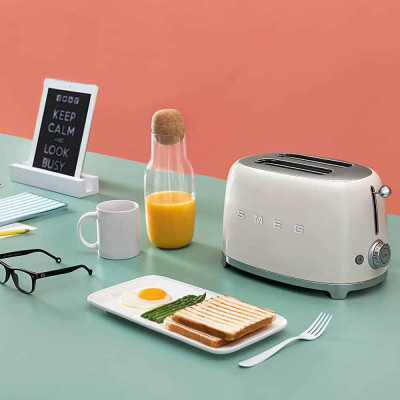 Máy nướng bánh mỳ SMEG TSF01CREU hàng chính hãng