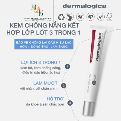 Kem chống nắng chiết xuất từ đậu nành SKIN PERFECT PRIMER SPF30 của Dermalogica - Dolly Beauty