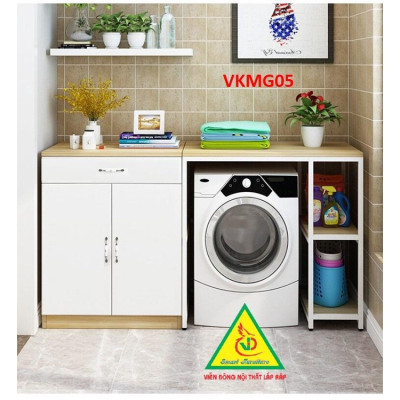 Kệ máy giặt cửa ngang  VKMG05A- Nội thất  thất lắp ráp Viendong Adv