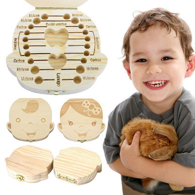 Hộp Gỗ Đựng Răng Sữa Cho Bé Yêu