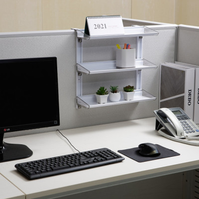 Kệ để đồ thông minh 3 tầng trên vách ngăn Wellex 3PS600