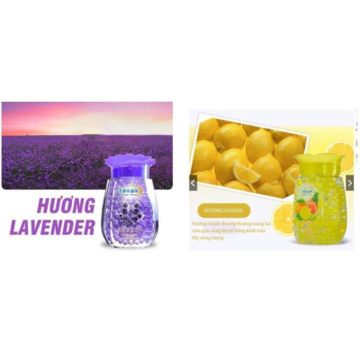 Combo 2 Hộp SÁP THƠM THIÊN NHIÊN HẠT PHA LÊ HỘP 300gram - Sáp thơm phòng, Hạt trong suốt nhiều mùi hương Dầu Thơm Phòng Dầu Thơm