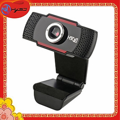 Webcam máy tính HXSJ S20 HD 640x480 Pixel USB3 2.0 Kèm Mic Cho Cuộc Gọi Video - Hàng Chính Hãng