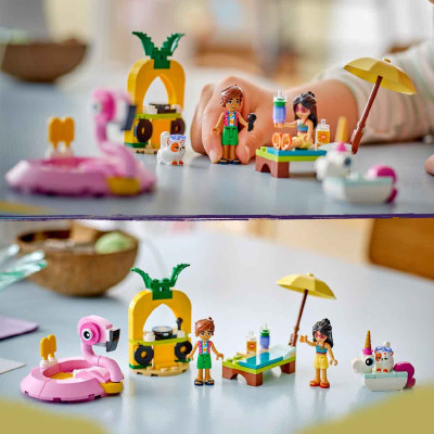 Đồ Chơi Lắp Ráp Bữa Tiệc Hồ Bơi Của Kỳ Lân Và Hồng Hạc LEGO FRIENDS 42658 (99 chi tiết)