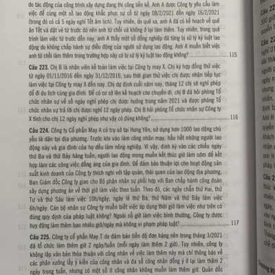 500 Câu Hỏi Và Tình Huống Giải Quyết Các Vướng Mắc, Tranh Chấp Lao Động Theo Bộ Luật Lao Động Năm 2019