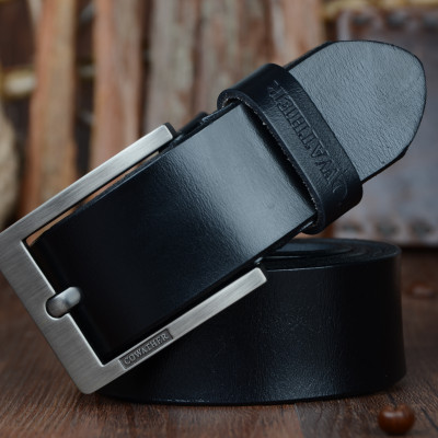 Thắt Lưng Da Bò Chính hãng COWATHER XF004 Đen