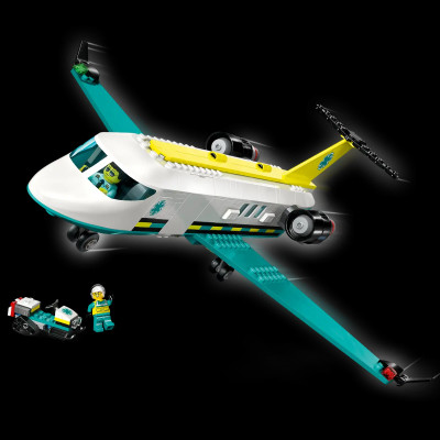 Đồ Chơi Lắp Ráp Máy Bay Cứu Hộ Khẩn Cấp - Lego City 60465 (403 Mảnh Ghép)