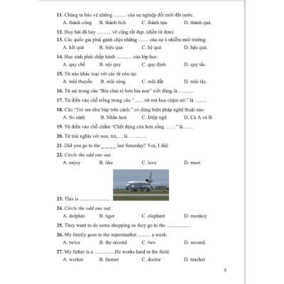 SÁCH - Bài tập dành cho học sinh thi trạng nguyên nhỏ tuổi lớp 5 (dùng chung cho các bộ sgk hiện hành)HA