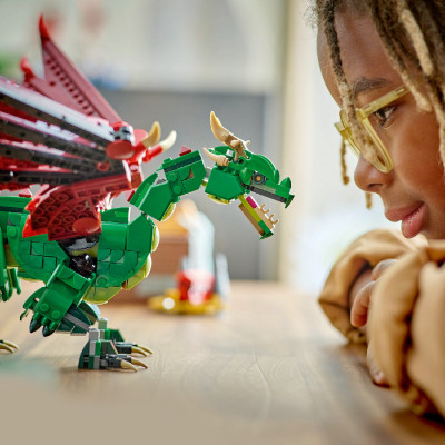 Đồ Chơi Lắp Ráp Rồng Trung Cổ LEGO CREATOR 31161 (715 chi tiết)