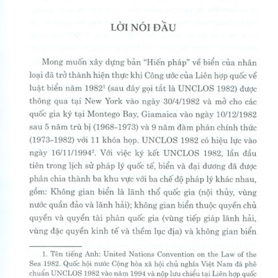Luật Biển (Sách Chuyên Khảo)