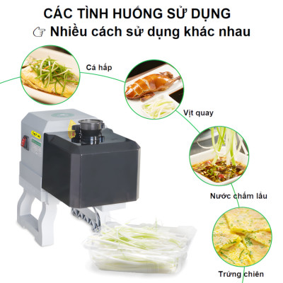 Máy chẻ các loại rau, hành, tỏi, ớt, rau muống,... Dòng chuyên nghiệp. Thương hiệu Mỹ cao cấp Septree XC-988A. HÀNG CHÍNH HÃNG