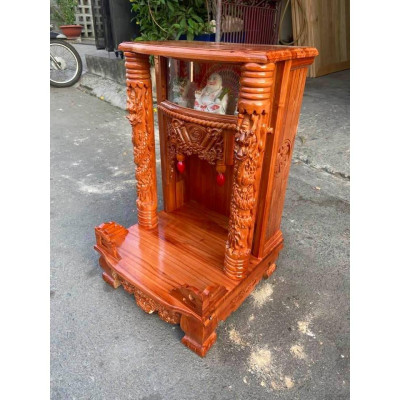 bàn thờ thần tài ông địa 42 x 68cm - Đồ Gỗ Vinh