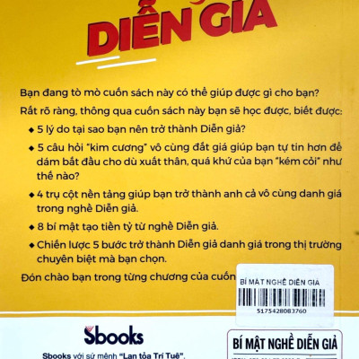 Bí Mật Nghề Diễn Giả