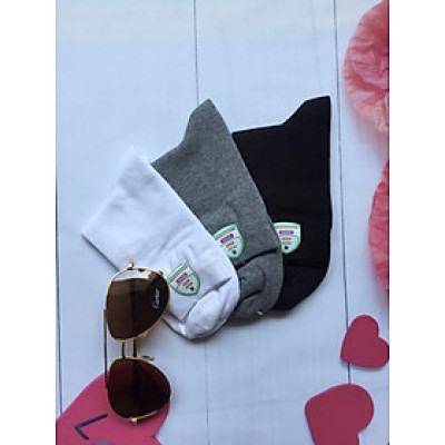 COMBO 3 ĐÔI TÂT NAM DÀI CAO CẤP - 100% COTTON - KHÁNG KHUẨN KHỬ MÙI