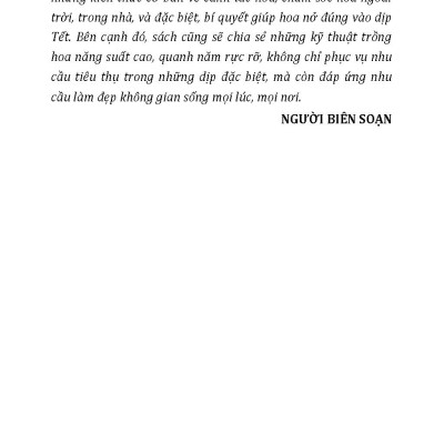 Nông Nghiệp Xanh Và Sạch - Trồng Hoa Đẹp Quanh Năm