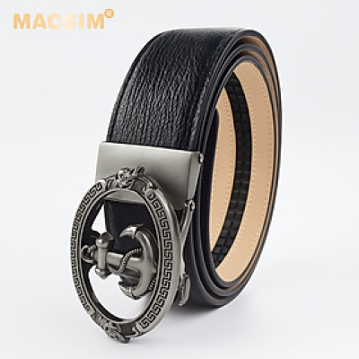 Thắt lưng nam da thật cao cấp nhãn hiệu Macsim TW033