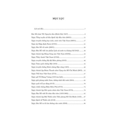 Sách - Di Sản Hồ Chí Minh - Bác Hồ Với Các Ngày Lễ, Kỷ Niệm Lớn Trong Năm - Trần Văn Phương - NXB Trẻ