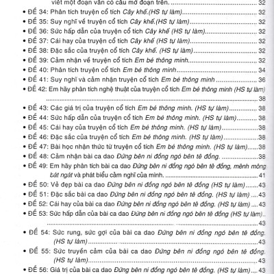 270 Đề Và Bài Văn Hay 6 (Dùng Chung Cho Các Bộ SGK Hiện Hành) (HA)