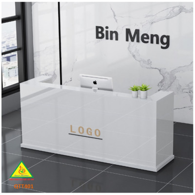 QUẦY LỄ TÂN, QUẦY TIẾP TÂN, QUẦY TÍNH TIỀN, QUẦY THU NGÂN QTT401 - Nội thất lắp ráp Viễn Đông Adv