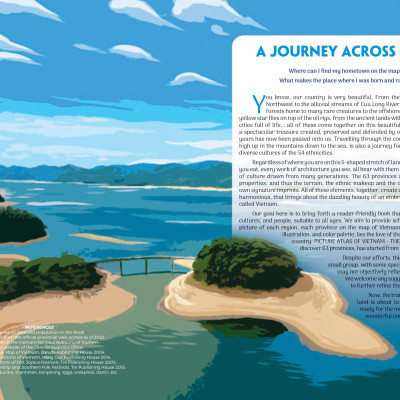 Picture Atlas Of Vietnam - The Land Of Charm - Đất Nước Gấm Hoa - Bìa Cứng (English Version)