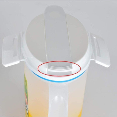 Bình đựng nước nắp khóa  2 chiều  Asvel Cool Square 2L/ 2.7L hàng nội địa Nhật Bản