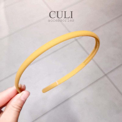 Băng đô cài tóc, Bờm cài tóc bản 1cm nhiều màu xinh xắn cho nữ - Culi accessories