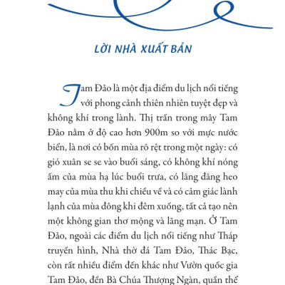 Tam Đảo đất thiêng miền du lịch - bản in 2024