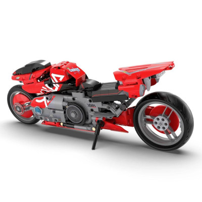 Đồ Chơi Lắp Ráp Xe Mô Tô Cyber CT-3X - CaDA C64001W (451 Mảnh Ghép)