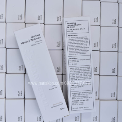 [KHUYẾN MÃI] Kem Chống Nắng Nâng Tông Kiềm Dầu Ultimate Moisture BB Cream SPF 33 PA +++ 50ml