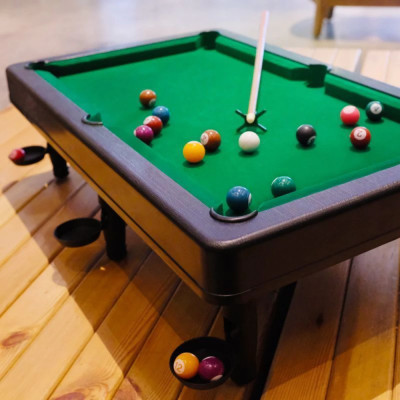 Đồ Chơi Bàn Bia ,Bàn Bida Snooker Pool Mini Cho Bé Bằng Nhựa Bi Có Số Cao Cấp ( KT 49,5x38x15,5cm )-Đồ Chơi Cho Bé